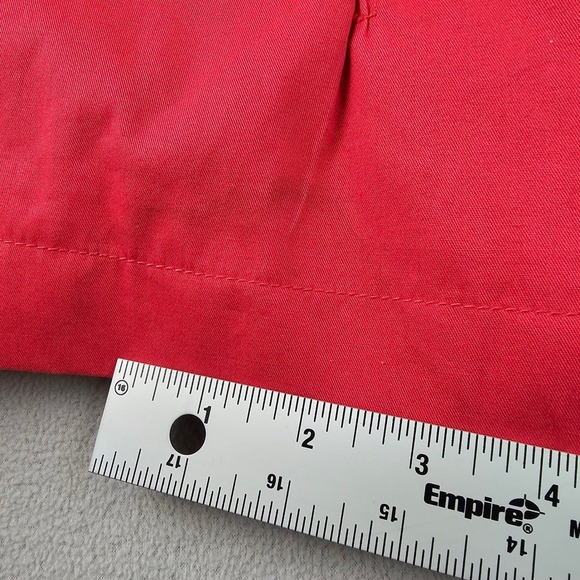 St. John's Bay Women's Size XL Red Trench Coat Double Breasted Belted Jacket - Picture 16 of 16